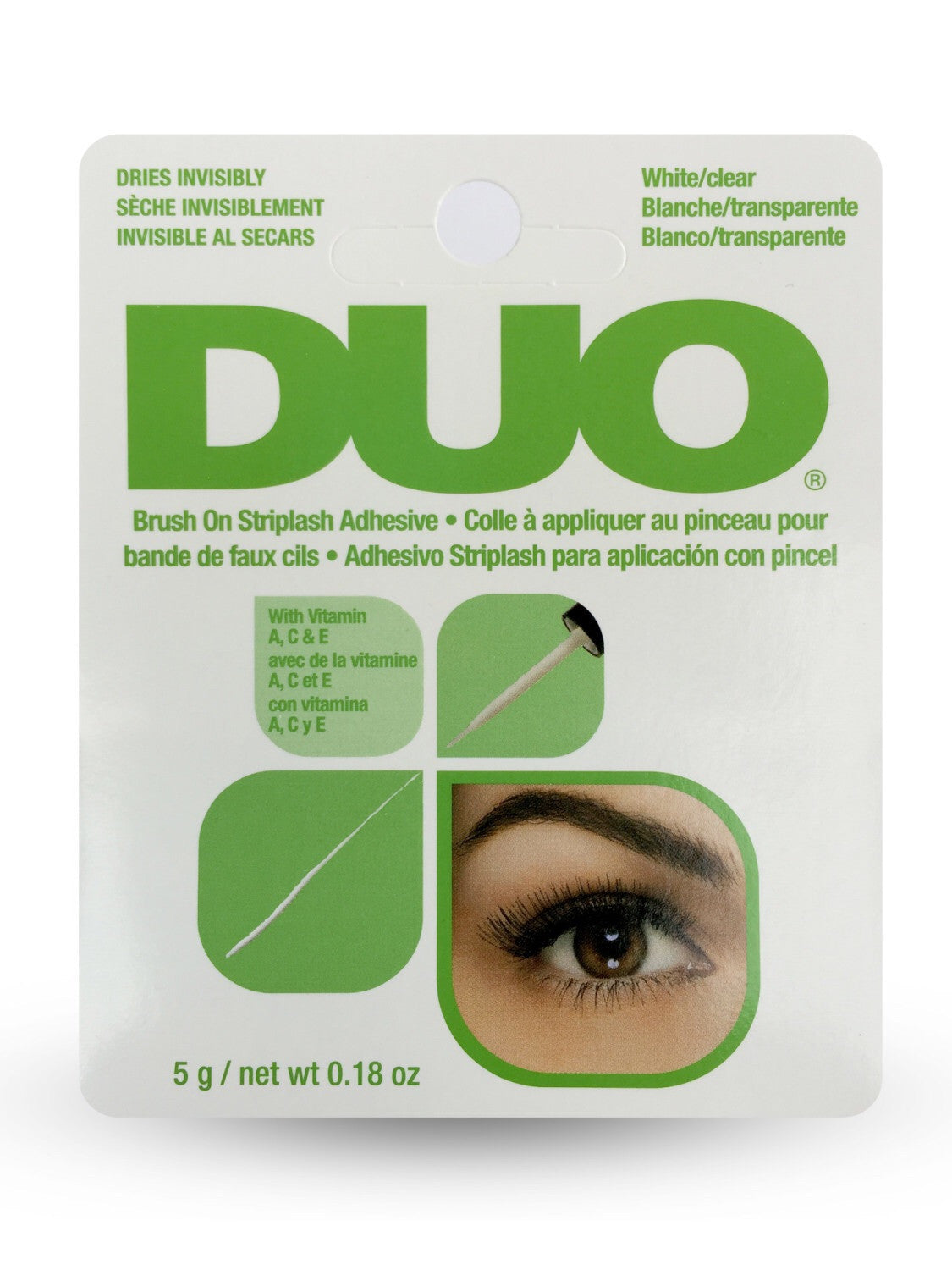 Duo Brush On Lash Adhesive | CLEAR